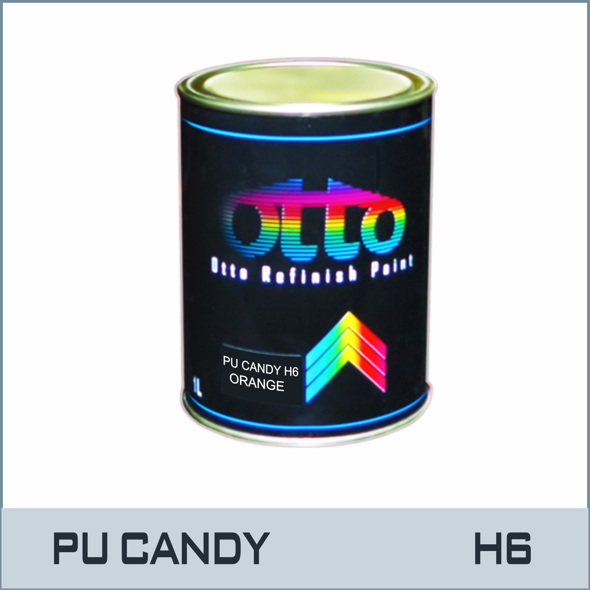 OTTO-PUCO - H6 Candy Phủ bóng Cam - Orange