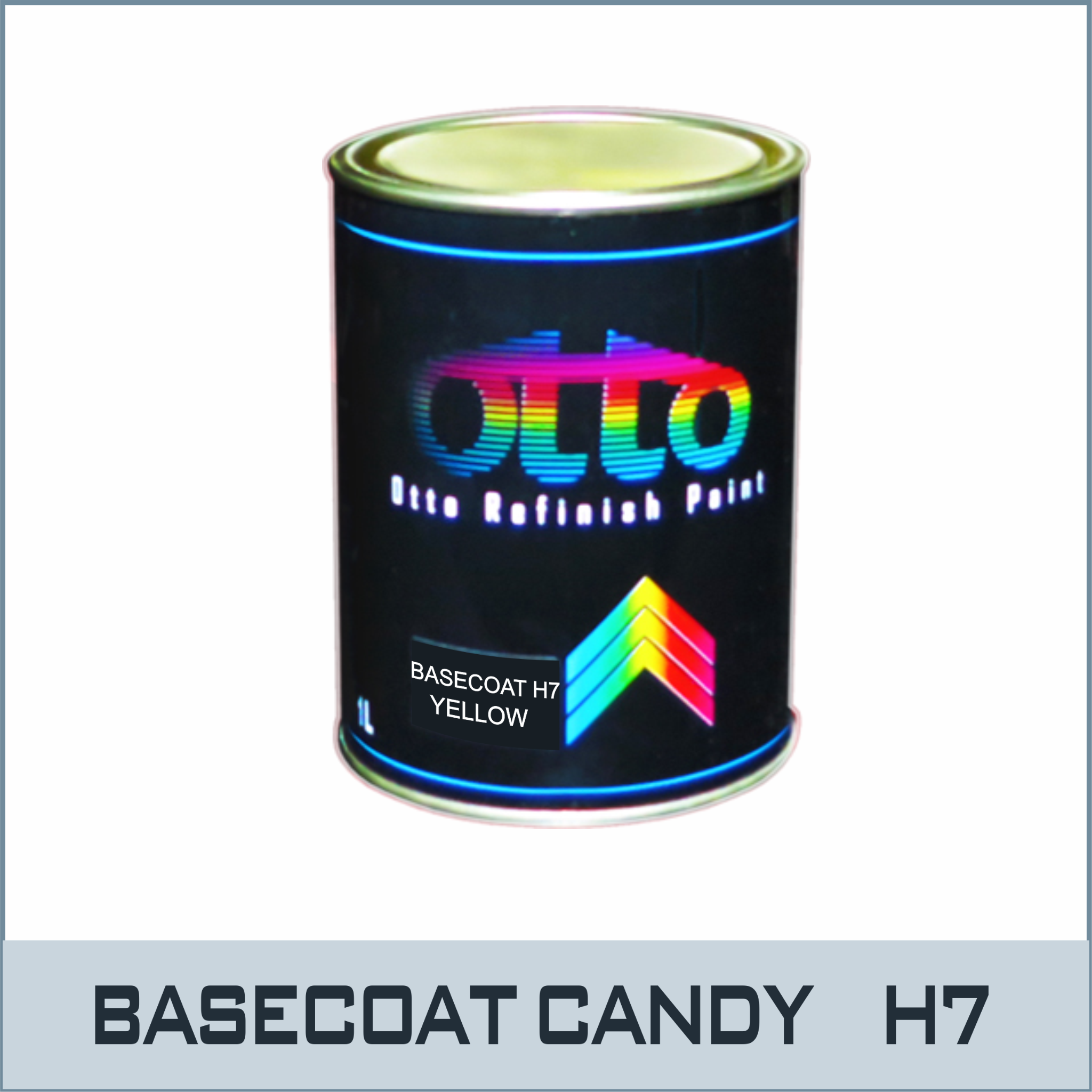 OTTO-H07 - Màu Candy Phủ Bóng Vàng - Basecoat Otto Candy Yellow  - H07