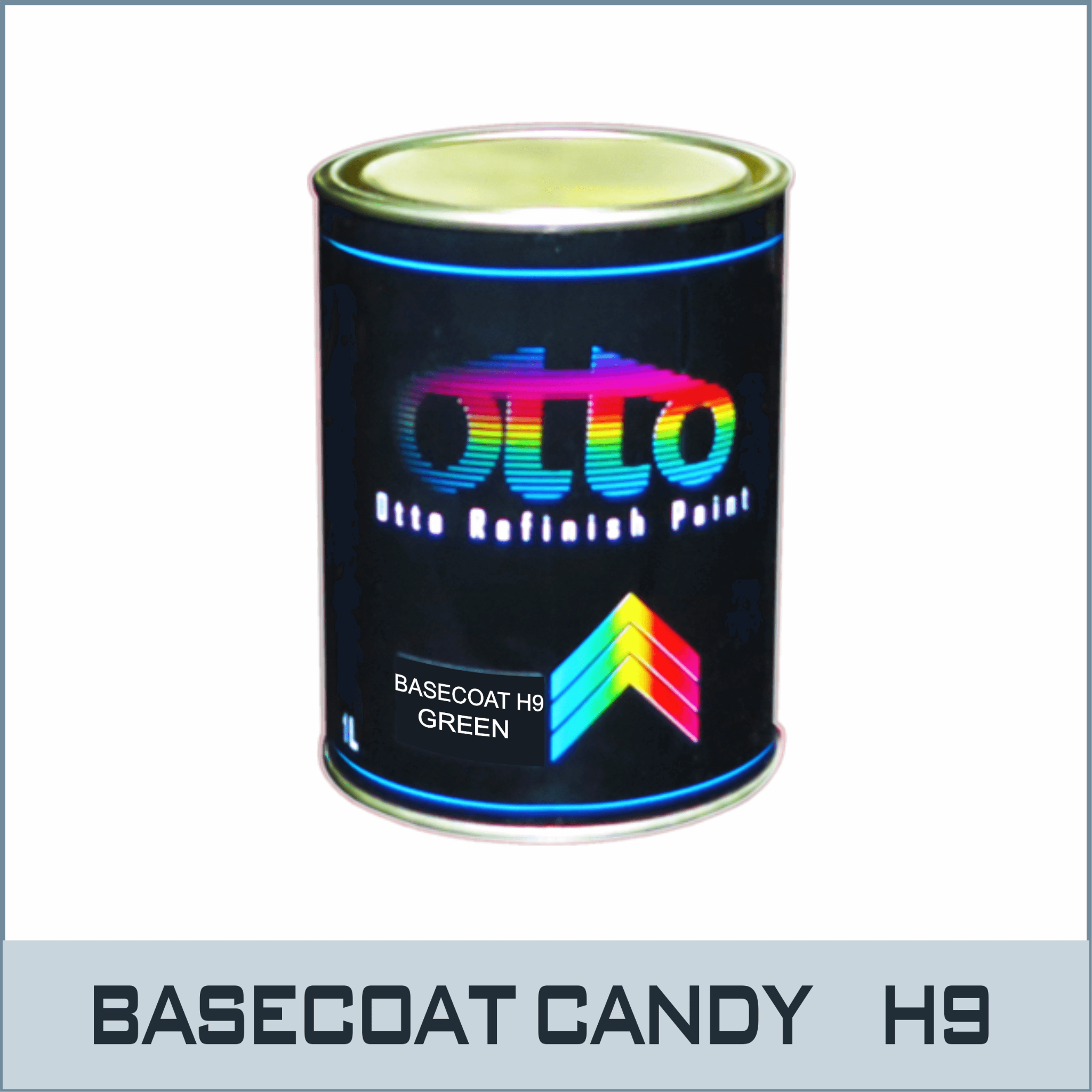 OTTO-H09 - Màu Candy Phủ Bóng Xanh Lá - Basecoat Otto Candy Green  - H09