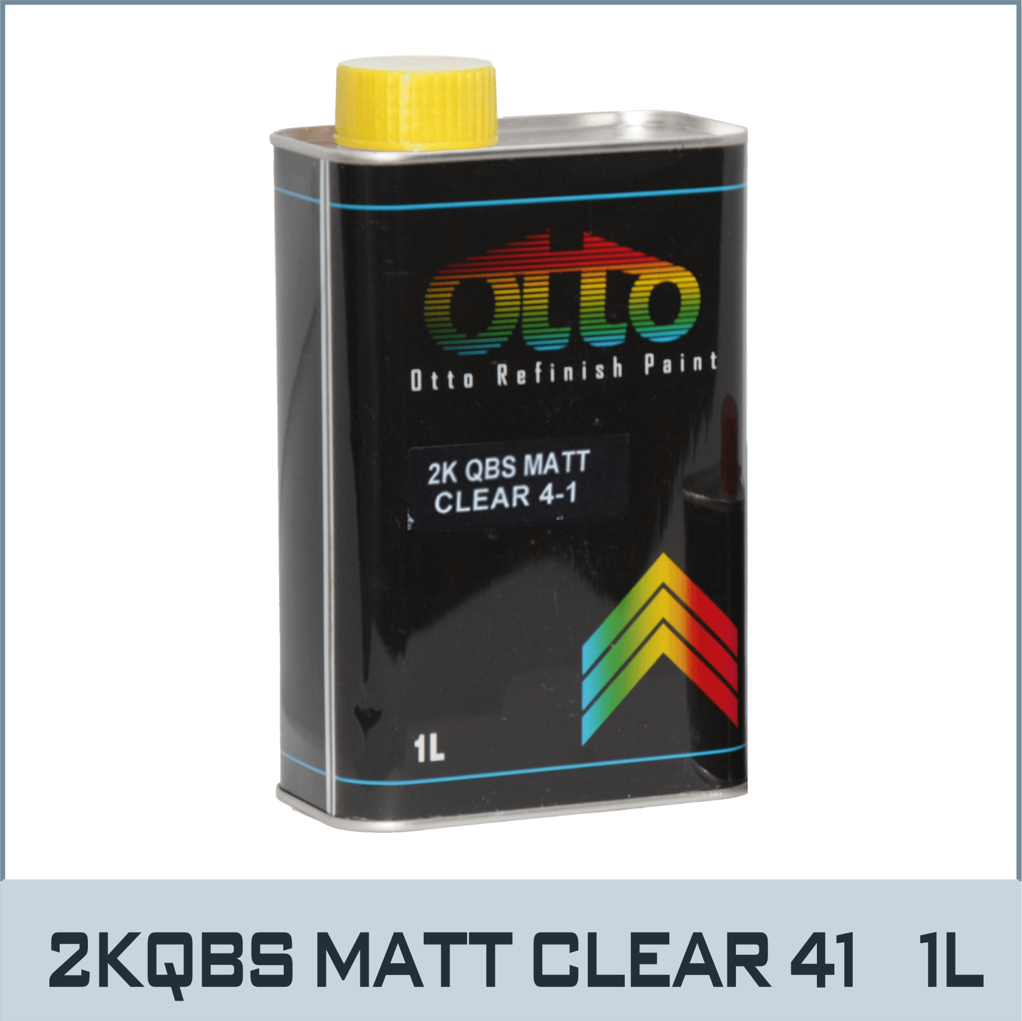 OTTO-QBS4-1C - Dầu Bóng 2K - Otto Mờ QBS Matt 4 - 1 Clear