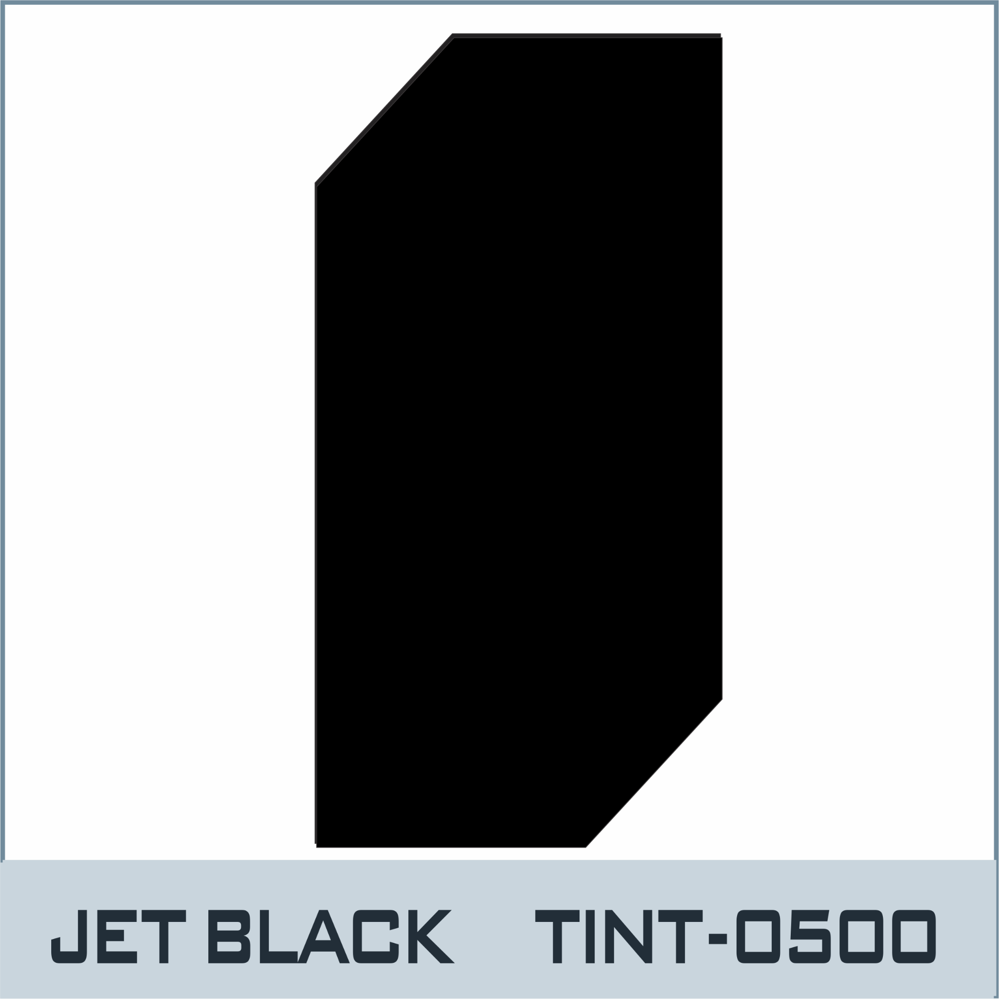 TINT-0500- MÀU GỐC - Đen Jet Black