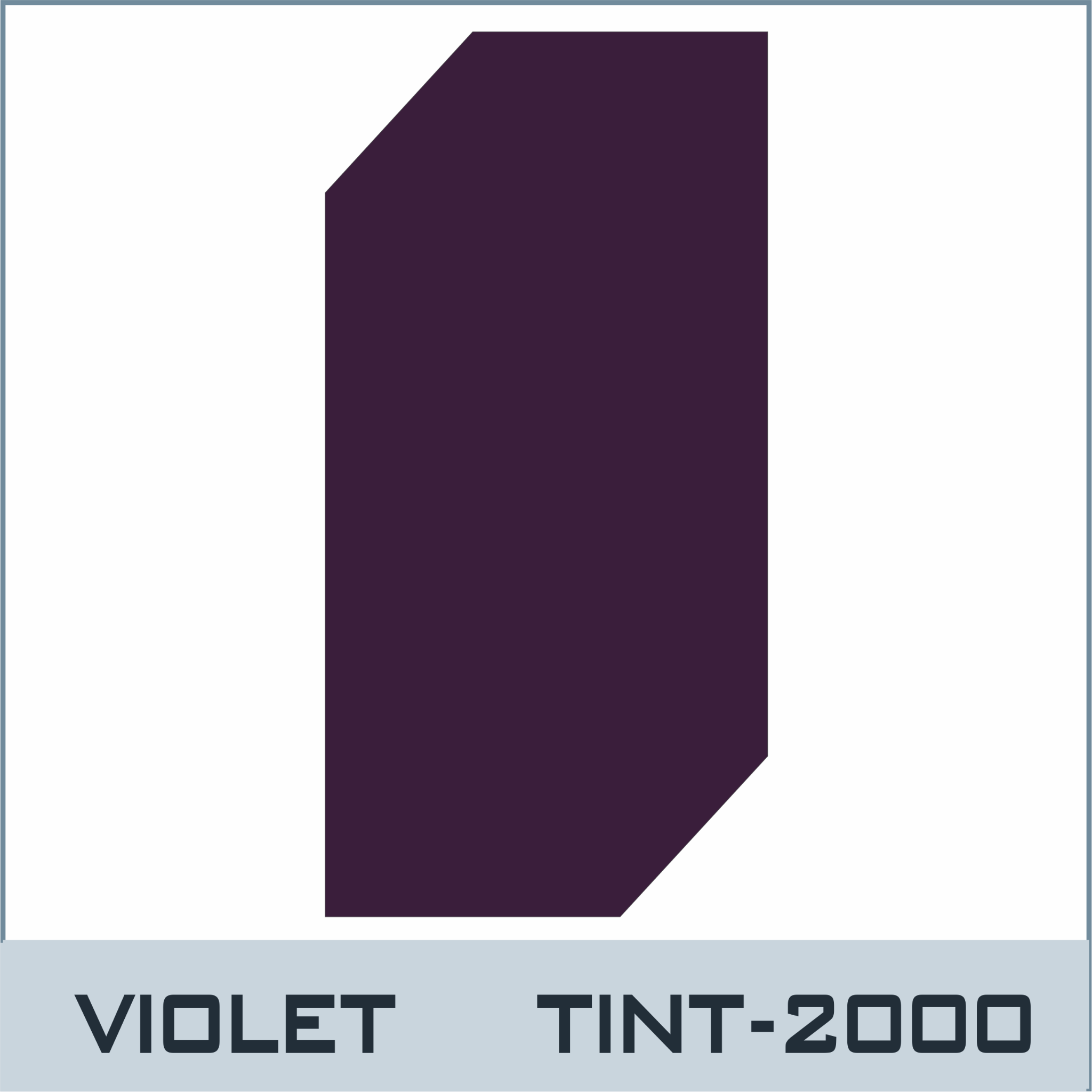 TINT-2000- MÀU GỐC - Tím Than Violet