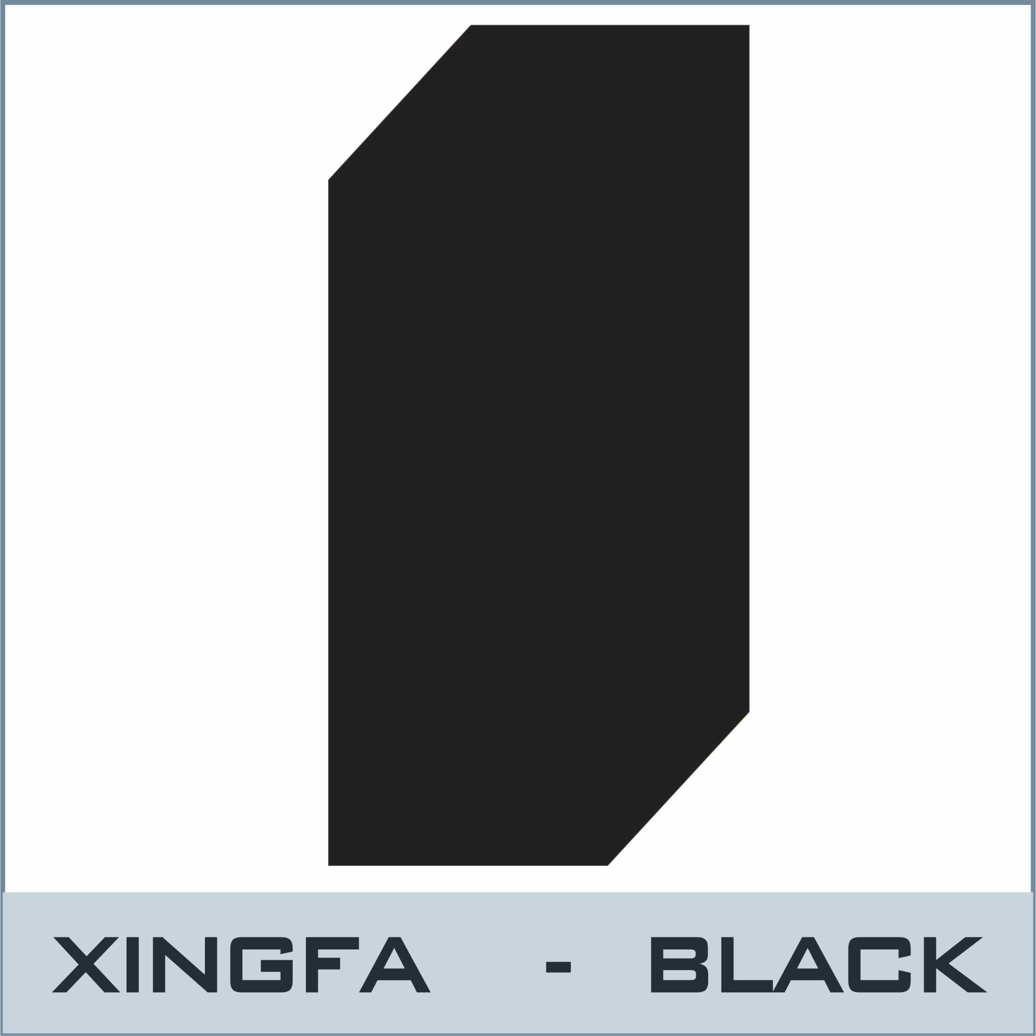 Màu Sơn Đa Năng - Xingfa - Black