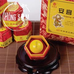 An Cung Ngưu Hoàng Hoàn Hộp Gấm Đỏ