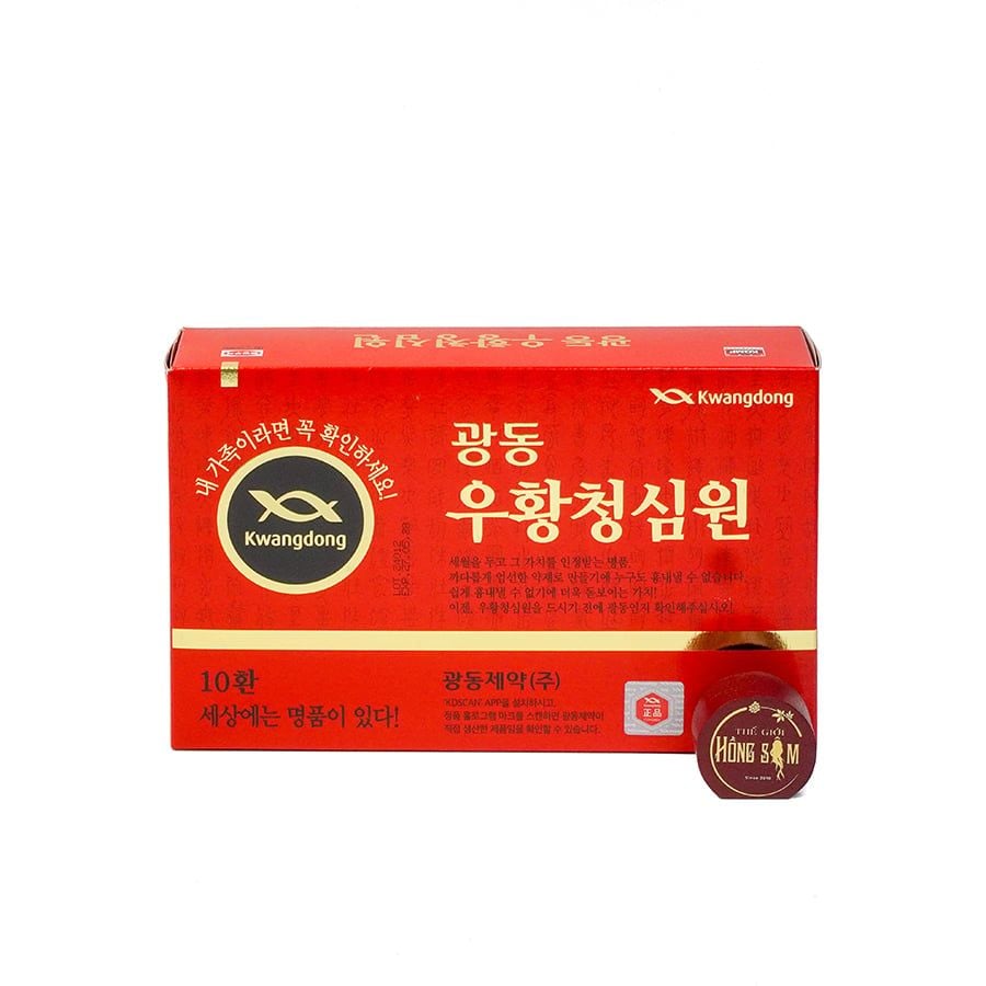 An Cung Ngưu Hoàng Hoàn Kwangdong (Hàng Nội Địa Hàn Quốc) Mẫu Mới 2025