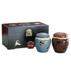 Cao Hắc Sâm Đông Trùng Hạ Thảo Achimmadang Hàn Quốc Hộp 2 Lọ x 500g (Mẫu 2)