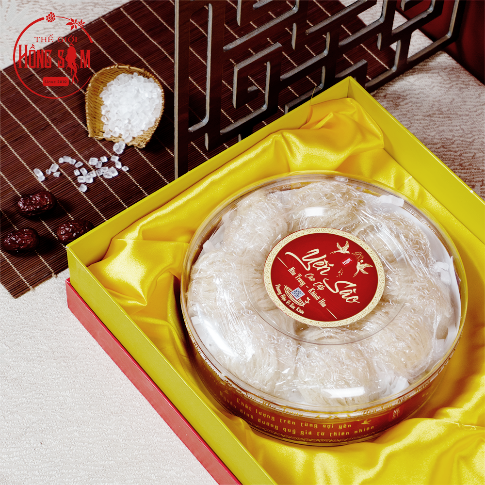 Yến Sào Rút Lông Gân Đảo 100g