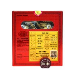 Bạch Sâm Củ Khô Hàn Quốc Túi 300g