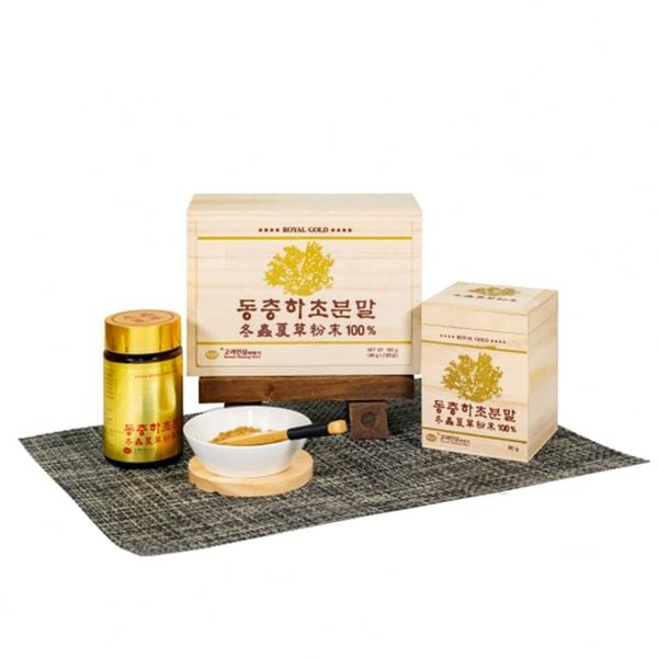 Bột Đông Trùng Hạ Thảo 2 Lọ x 90g Hàn Quốc