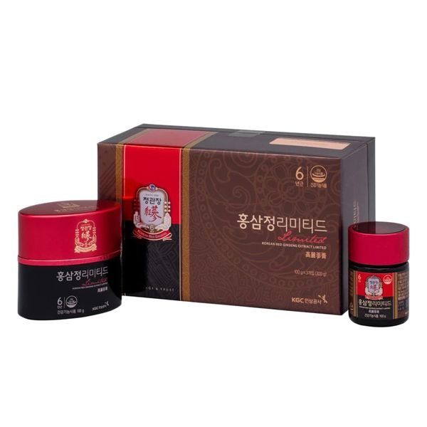 Cao Hồng Sâm KGC Limited (Địa Sâm) Cao Cấp Hàn Quốc 100gram x 3 Lọ