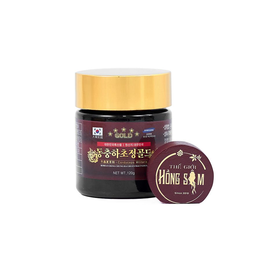 Cao Đông Trùng Hạ Thảo 120g x 3 Hộp Gỗ Đen