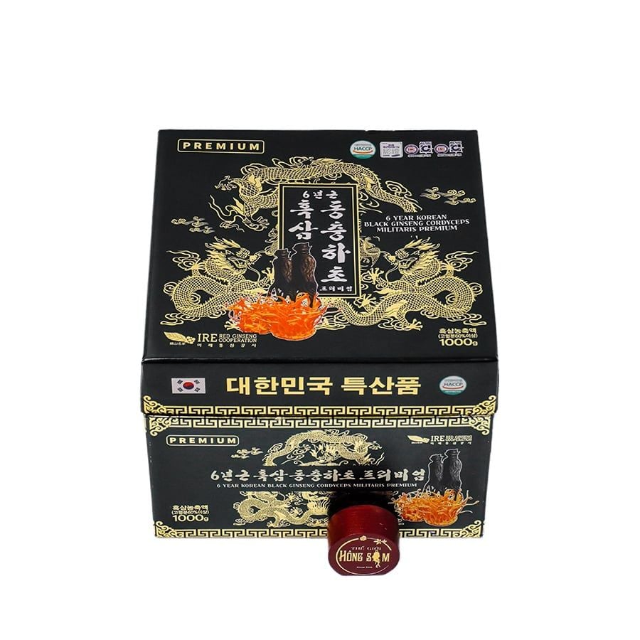 Cao Hắc Sâm Đông Trùng Hạ Thảo IRE Hàn Quốc Hộp 1000g