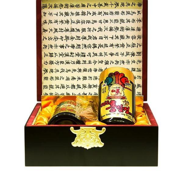 Cao Hồng Sâm hộp gỗ 250gram x 2 lọ