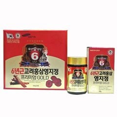 Cao Hồng Sâm Linh Chi Taewoong Hàn Quốc Hộp 2 Lọ x 240g