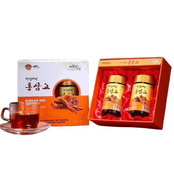 Cao Hồng Sâm Linh Chi Achimmadang 240g x 2 lọ Hàn Quốc