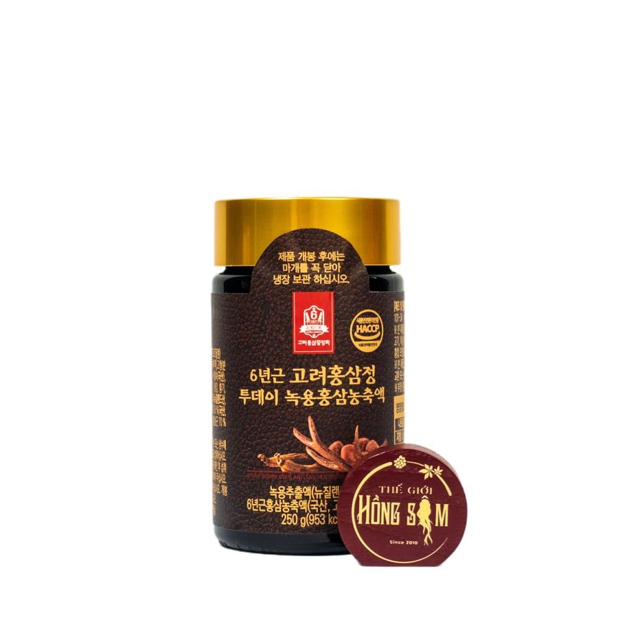 Cao Hồng Sâm Nhung Hươu Goryo Hàn Quốc Hộp 2 Lọ x 250g