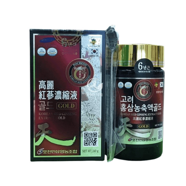 Cao Hồng Sâm Thượng Hạng 240g Pocheon Hàn Quốc