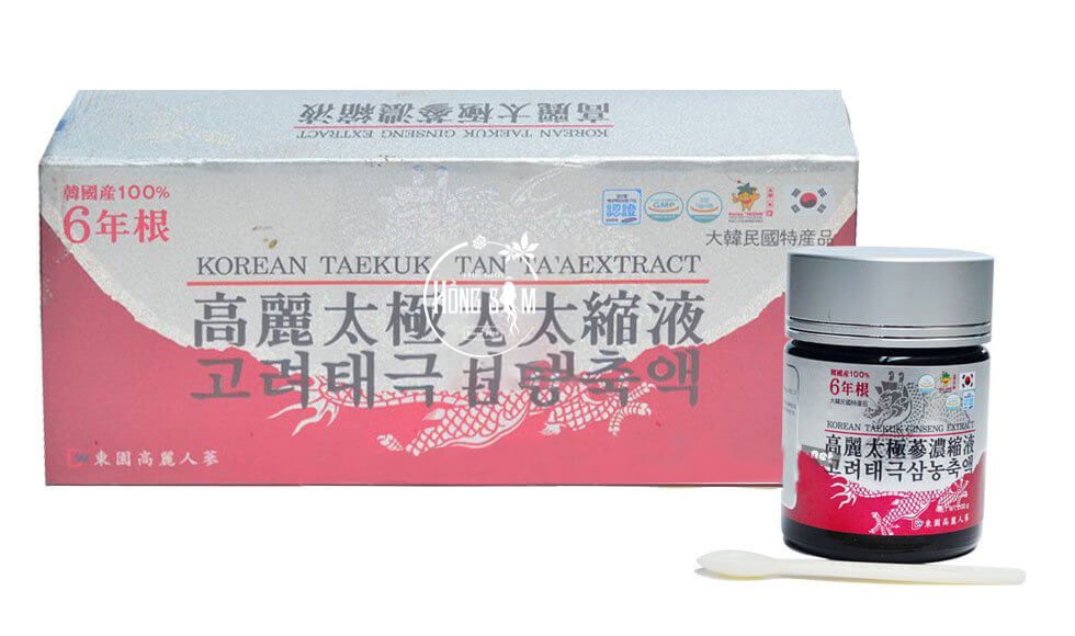 Cao Thiên Sâm Taekuk 100g x 3 lọ Hàn Quốc