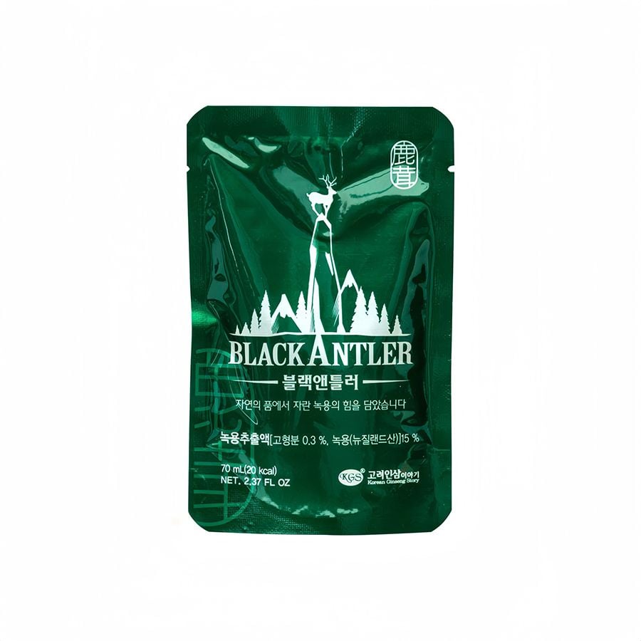 Chiết Xuất Nước Hắc Sâm Nhung Hươu Blackantler KGS 30 Gói x 70ml