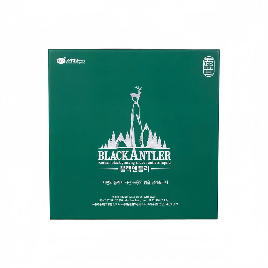 Chiết Xuất Nước Hắc Sâm Nhung Hươu Blackantler KGS 30 Gói x 70ml