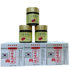 Cao Linh Chi Thượng Hạng 120gr x 3 lọ Hong Ji Chun ( Sao vàng)