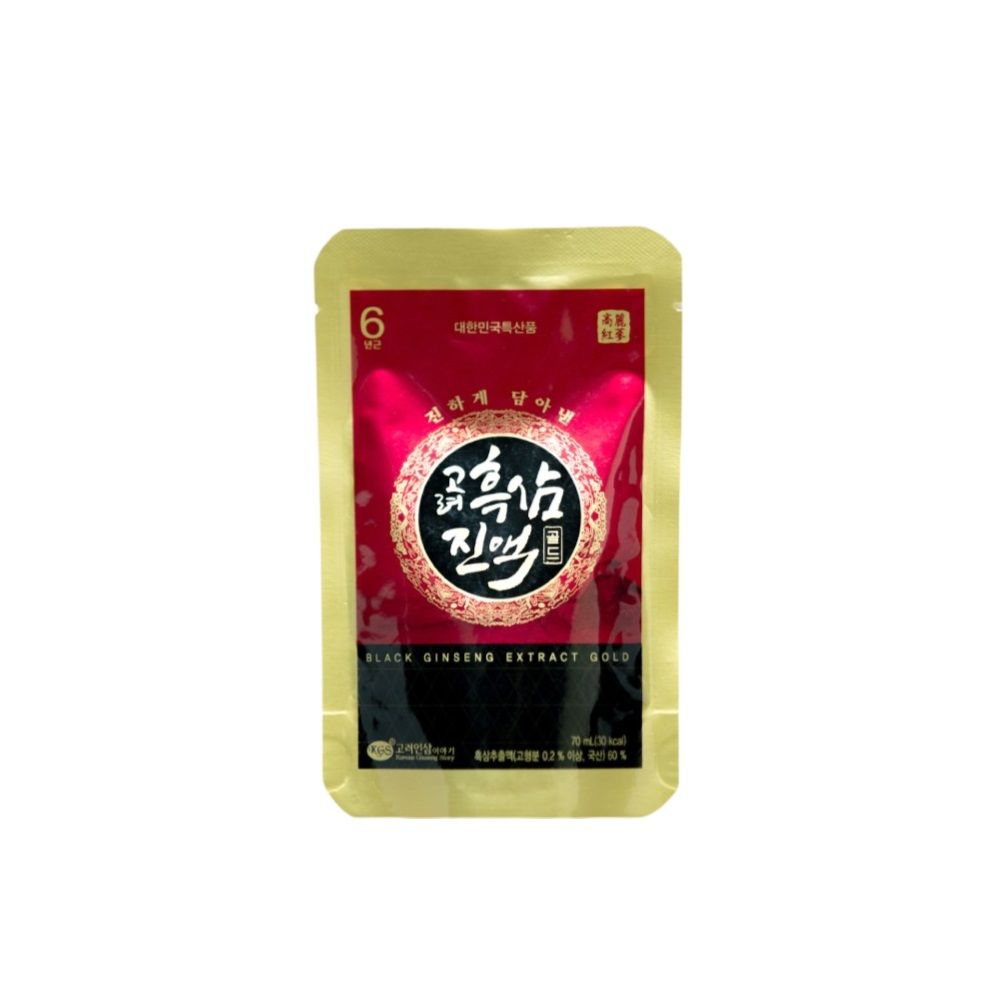 Nước Hắc Sâm Hàn Quốc Gold KGS 2100ml (70ml x 30 gói)