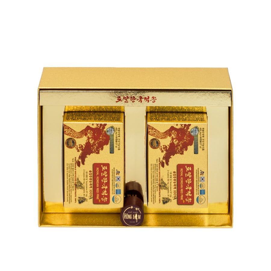 Tinh Dầu Thông Đỏ Royal Chính Phủ Hàn Quốc Korean Red Pine Hộp 120 Viên