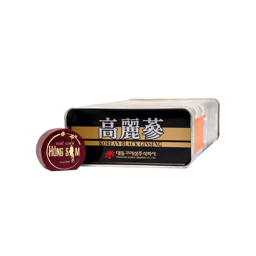 Hắc Sâm Củ Khô Hộp Thiếc Daedong 150g (6-10 củ)