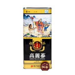 Hắc Sâm Củ Khô Hộp Thiếc Daedong 300g (11-20 củ)