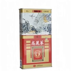 Hồng Sâm Củ Khô KGS Hàn Quốc Hộp Thiếc 150g Củ Lớn (6 - 10 củ)