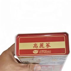 Hồng Sâm Củ Khô KGS Hàn Quốc Hộp Thiếc 300g Củ Trung (21 - 30 củ)