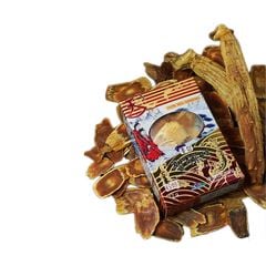 Hồng Sâm Củ Khô Thái Lát Daesan Hàn Quốc Hộp 10 Gói x 12g