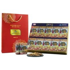 Hồng Sâm Củ Khô Thái Lát Daesan Hàn Quốc Hộp 10 Gói x 12g