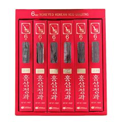 Hồng Sâm Củ Tẩm Mật Ong KGS Hàn Quốc Hộp 6 Củ x 50g