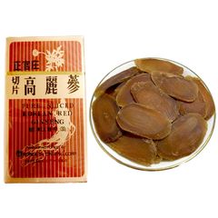 Hồng Sâm Củ Khô Thái Lát Nguyên Chất Hàn Quốc Hộp 300g (Hộp 10 Gói)