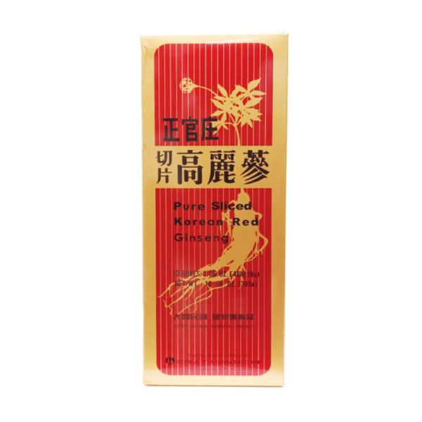 Hồng Sâm Củ Khô Thái Lát Nguyên Chất KGS Hàn Quốc Hộp 300g (Hộp 10 Gói)