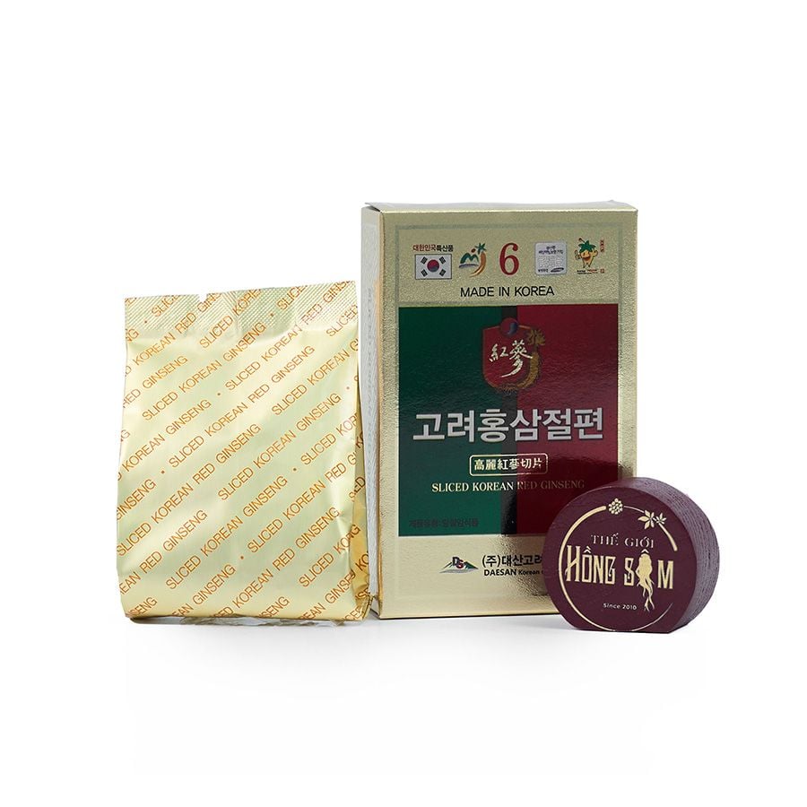 Hồng Sâm Lát Tẩm Mật Ong Daesan 200gr