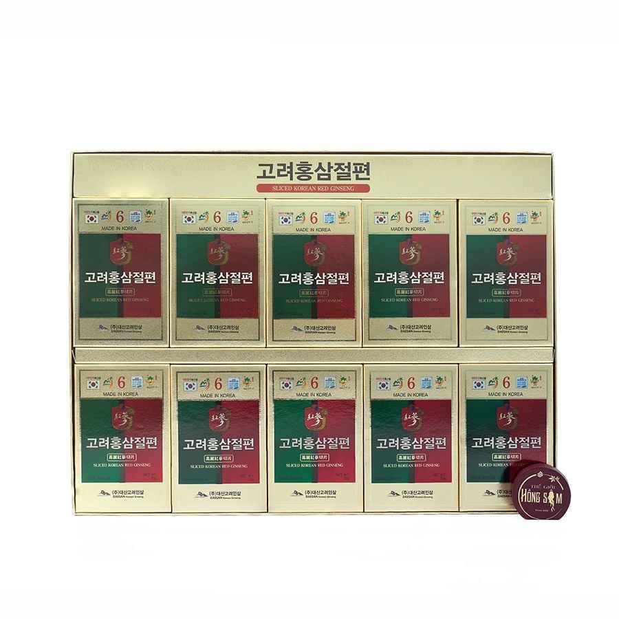 Hồng Sâm Lát Tẩm Mật Ong Daesan 200gr