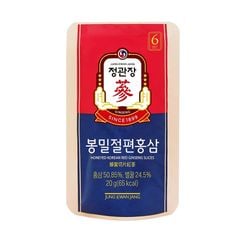 Hồng Sâm Lát Tẩm Mật Ong KGC 20gr x 6 gói Hàn Quốc