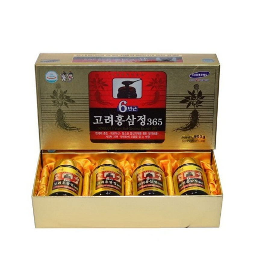 Cao Hồng Sâm 365 Daehan Hàn Quốc Hộp 4 Lọ x 240g