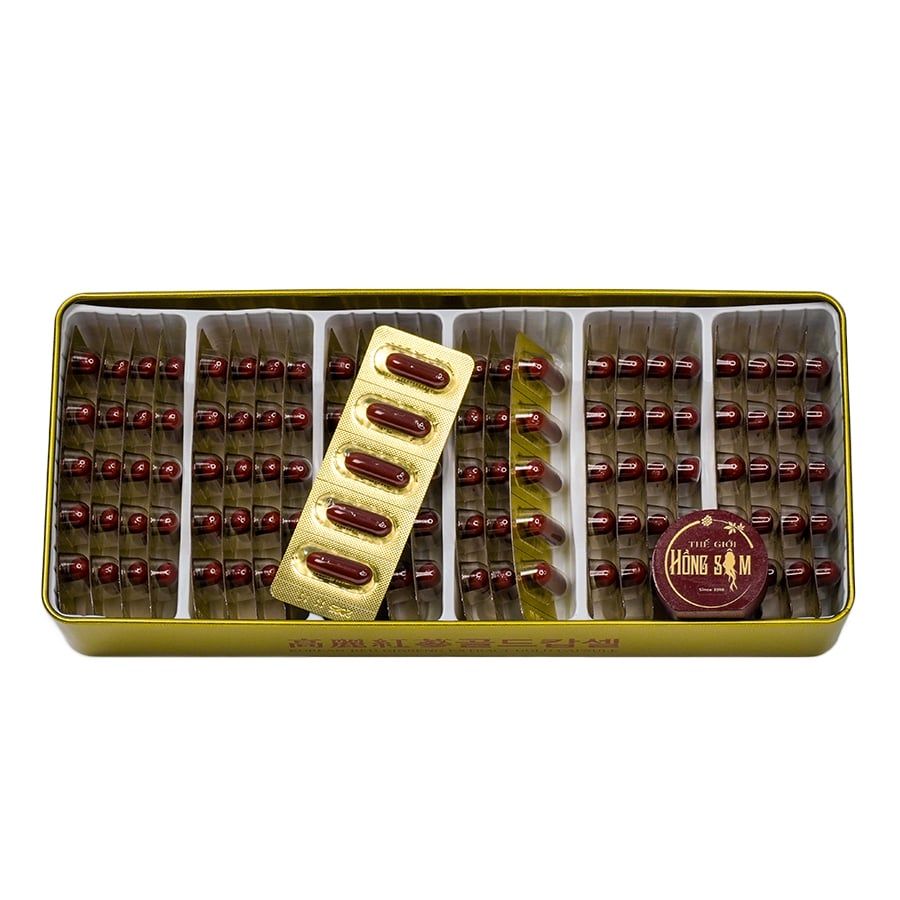 Hộp 120 Viên Hồng Sâm Nhung Hươu Linh Chi KGS Hàn Quốc