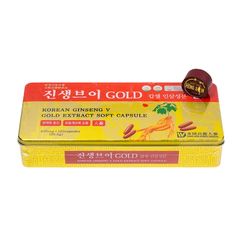 Viên Hồng Sâm Nhung Hươu Linh Chi Dongwon Hàn Quốc Hộp Thiếc 120 Viên