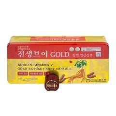 Viên Hồng Sâm Nhung Hươu Linh Chi Dongwon Hàn Quốc Hộp Thiếc 120 Viên