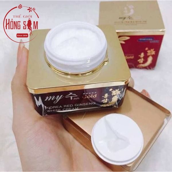 Kem Hồng Sâm Dưỡng Da Ban Ngày My Jin Gold Hàn Quốc Hộp 50ml