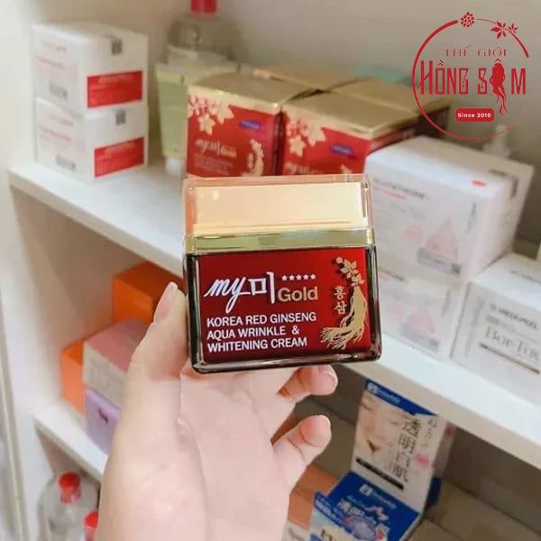 Kem Hồng Sâm Dưỡng Da Tổng Hợp My Jin Gold Hàn Quốc Hộp 50ml