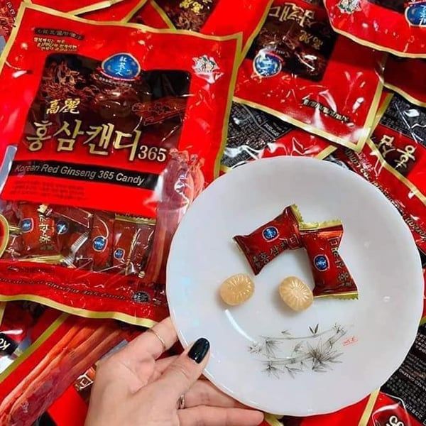 Kẹo Hồng Sâm 365 Hàn Quốc Gói 200g