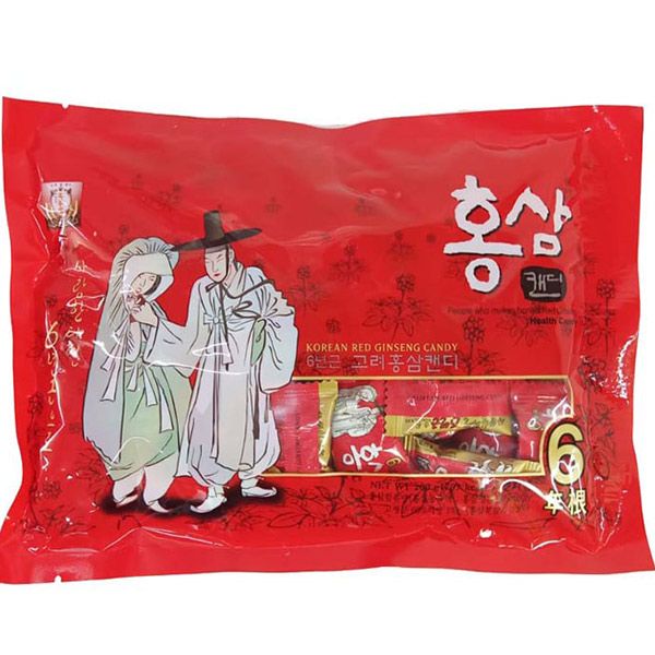 Kẹo Hồng Sâm Ông Già Bà Lão Hàn Quốc Gói 200g