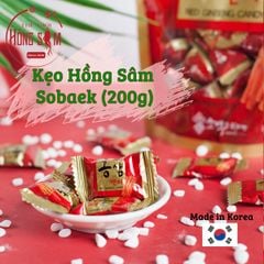 Kẹo Hồng Sâm Sobaek Hàn Quốc Gói 200g