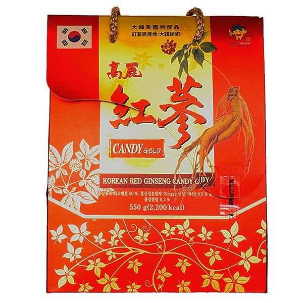 Kẹo Hồng Sâm Túi Xách KGS Hàn Quốc 550g