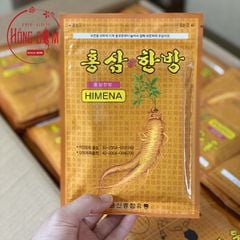 Miếng Cao Dán Hồng Sâm Vàng Hàn Quốc Gói 20 Miếng